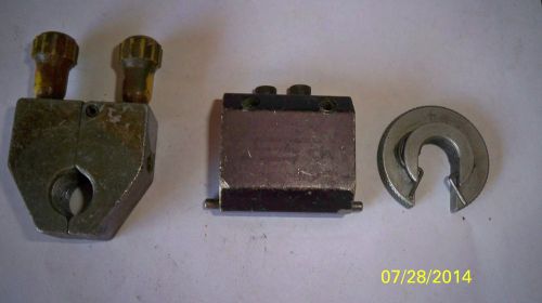 Quill stop and a vise stops for sale