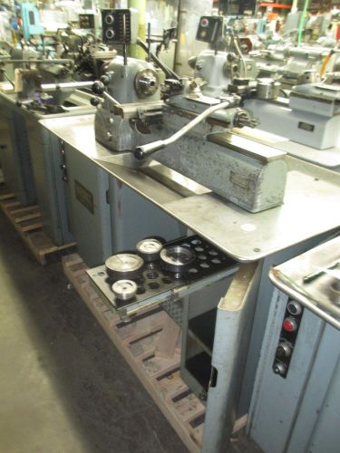 Hardinge precision model vbs secondary operation turret lathe - well equipped for sale