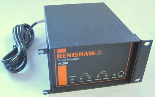Renishaw pi200 cmm-video measuring machine probe interface v .11 w/ power cord for sale