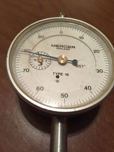 Mercer Type 16 Dial Indicator - .001