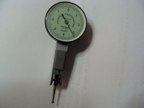 Federal testmaster dial indicator .0001 graduation, range : .004-0- .004  swiss for sale