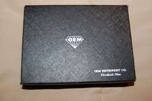 GEM Instrument Co. Dial Indicator Model 222, Range .030, Reading .001, Used