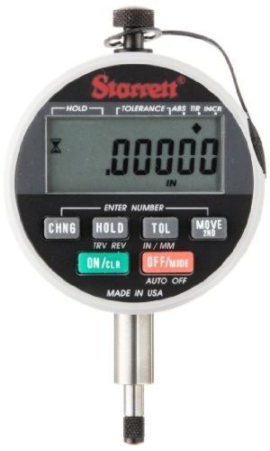 Starrett f2710-0 wisdom plus electronic indicator, 0.375&#034; stem dia., new for sale