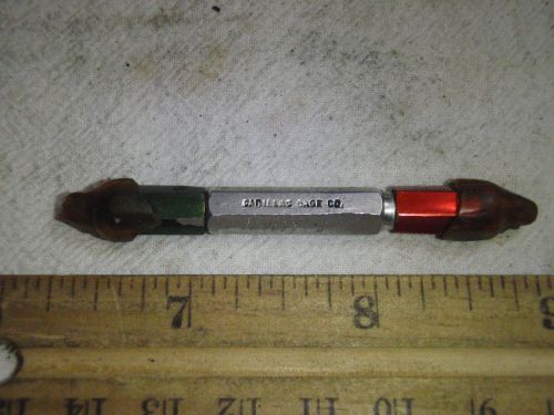 USED CADILLAC GAGE THREAD PLUG GAGE 0 - 96 NS (GOPD-.0402) (NO GO PD-.0417)