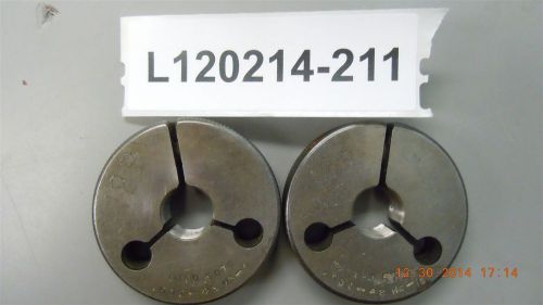 Thread Ring Gage Set .602-48 NS-1 Go .5876 No Go .5824 W.D.