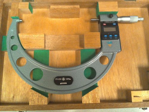 Mitutoyo Digimatic Micrometer 293-118 175-200 mm Outside Dimension Mic