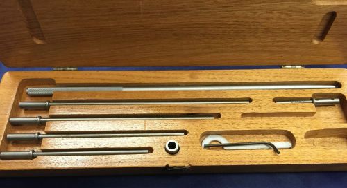 Craftsman depth micrometer in wooden box