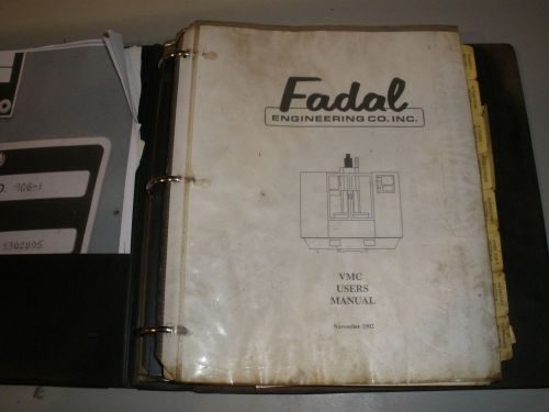 Fadal VMC 906-1 Users Manual