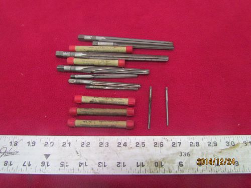 Taper Pin Reamers (14) USA Very Nice Lot           B-0295-2