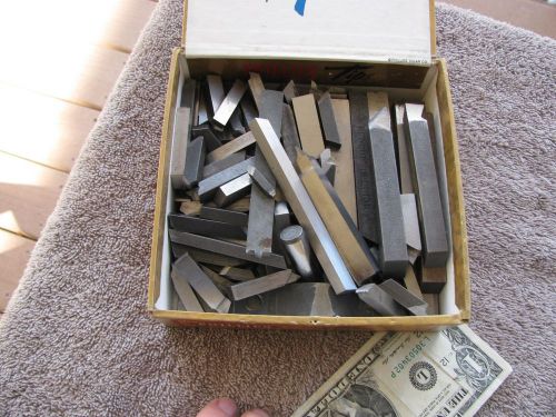 mostly tool bars bits approx 6 1/2 pounds  machinist toolmaker  tool tools