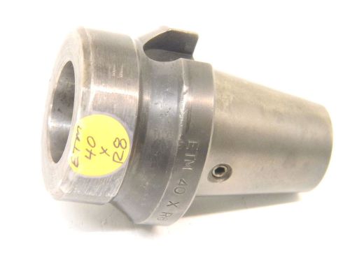 USED ETM 40-TAPER to R8-ADAPTER (ETM 40 x R8)