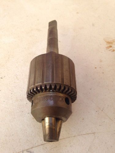 Jacobs armature drive chuck #75A STM taper shank 1/4-3/4