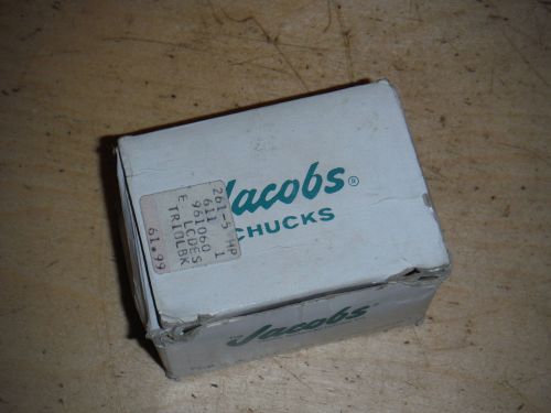 NEW OLD STOCK JACOBS 3/8 CHUCK WITH KEY 1/2-20 MOUNT GEARED
