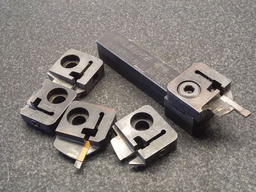 VALENITE INDEXABLE ECON-O-GROOVE HOLDER w/ 1&#034; SHANK +  ANVIL