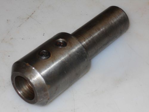 1-1/4&#034; Straight Shank Holder with 1&#034; Bore 2-3/16&#034; Deep 5-1/2&#034; Overall Length