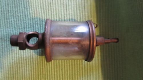 Lunkenheimer sentinel oiler no 3, fig. 1300 sm glass missing for sale