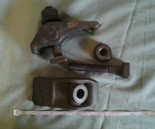 Pair of forged steel machinery,milling machine,drill press? clamps Jergens ?