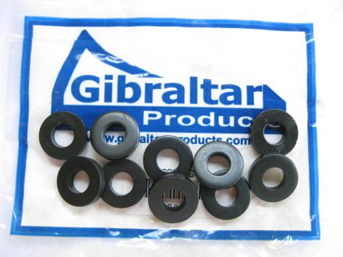 GIBRALTAR 10 PIECE 10MM EXTRA THICK STEEL FLAT FINISHED WASHERS METRIC