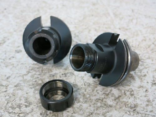 2 seiki zc20-qcv40 z-axis collet chuck toolholders for er32 collets- for sale