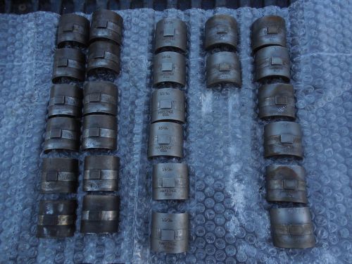 Hardinge collet pads ( one lot of seventeen  collets ) type b16 for sale