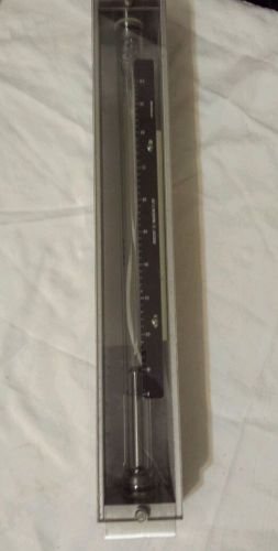 Brooks instrument 1307fj26cd2da flowmeter 1/2&#034; npt gpm .02 / 1.0 flow meter for sale