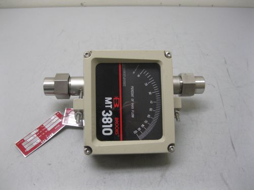 1/2&#034; Brooks MT-3810 Flow Meter Coriolis Mass Flow C7 (1634)