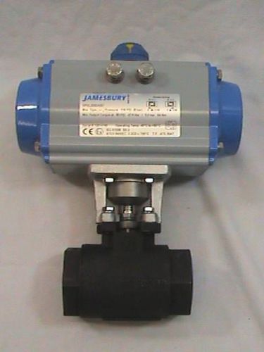 1-1/2&#034; Jamesbury 9FB 2236 XTB Ball Valve 1200 psi w/ VPVL200DABD Actuator NOS