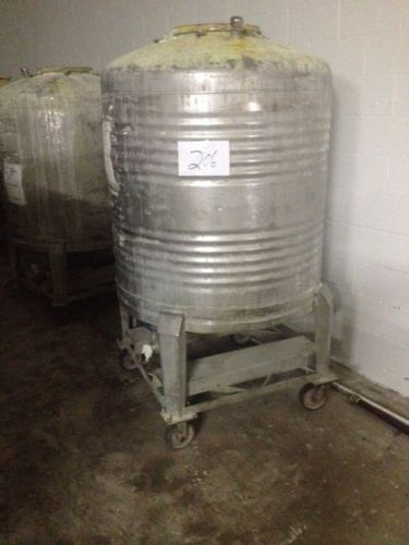 300 GALLON STAINLESS STEEL TANK TOTE MADE BY SPARTANBURG 15 PSI
