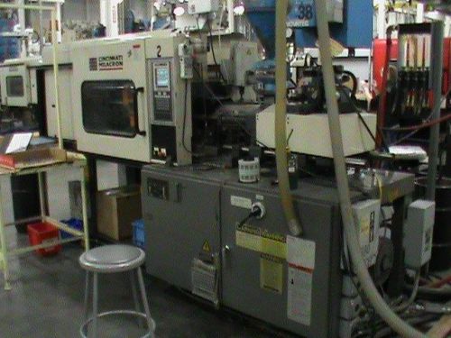 Cincinnati Milacron 44 Ton Injection Molding Machine 2.1 ounce shot size
