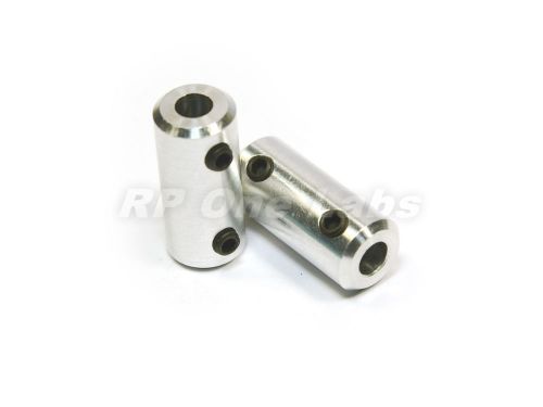 Lot 2 shaft coupling 5mm to 5mm for cnc routers, reprap, prusa i3 3d printers for sale