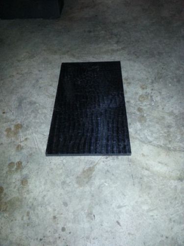Black Delrin Plate &gt;&gt; 1/2&#034; x 10-1/2&#034; x 18-1/2&#034; &lt;&lt;