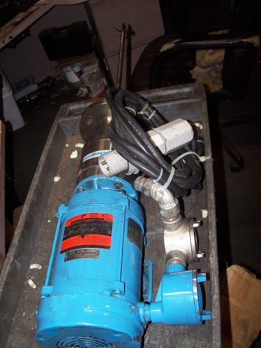 Chemineer 1/3 hp process mixer / agitator 1725 rpm 230/460 vac hazardous loc for sale
