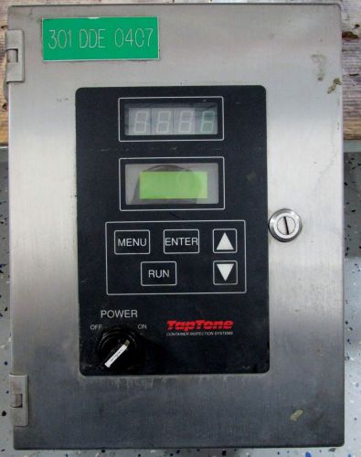 Taptone container inspection system b-404-465-1 for sale