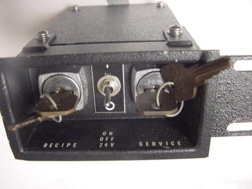 Lam research autoetch 490/590 key switch assembly, 853-007210-001 for sale