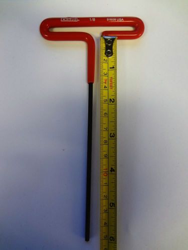 Eklind - Allen Wrench Hex (Tee) T-Handle, 1/8&#034; x 6&#034; NEW-Made in USA-Sold by each