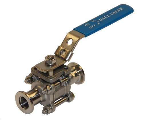Kf-16 (nw-16) inline vacuum ball valve (sst) for sale