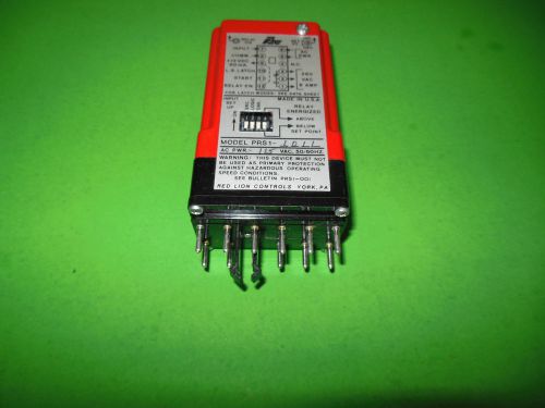 Red lion controls prs1-1011 speed switch 115v used for sale