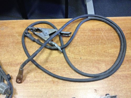 10 ft  Excelene Welding Ground Cable Clamp 1/4&#034; Lug Miller