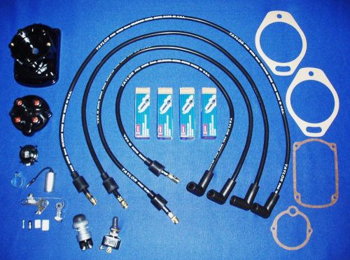 LINCOLN SA-200 WELDER FM MORSE MAG TUNE UP KIT CAPS POINTS CONDENSER WIRES PLUGS
