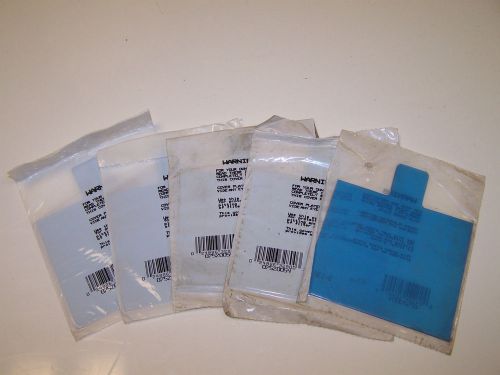 Lot of 5 - Inner Safety Plates Clear Poly B-132 New