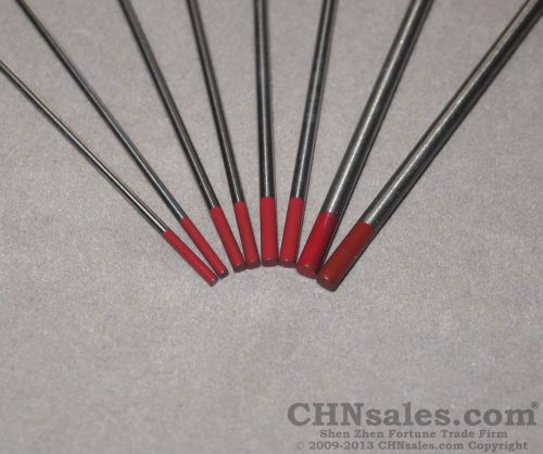 10 pcs wt 1.6x150mm 1/16x6&#034; thoriated tungsten electrode for sale