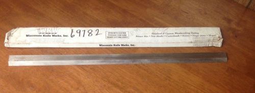 WKW-WISCONSIN KNIFE WORKS HSS CORRUGATED STEEL #45533 woodworking 25x1-1/4x5/16&#034;