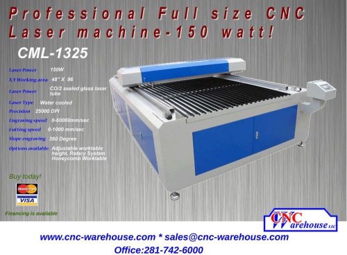 CNC Warehouse-Professional Laser/Engraver Model CML-1325