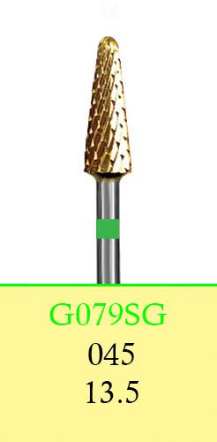 Dental Lab Carbide Cutters-HP Shank(44.5 mm)-G079SG/045 (8342)-Cross Cut(2 Burs)