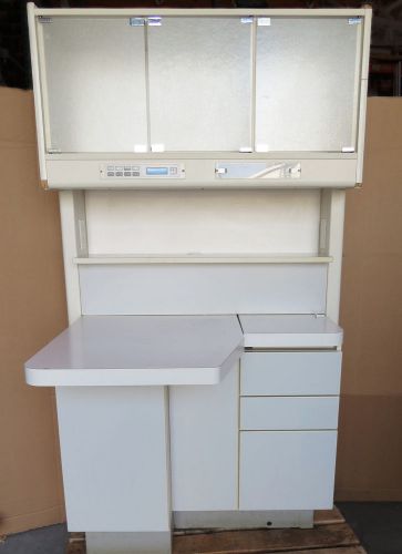 A-dec 5552 12 o&#039; clock dental cabinet adec rear treatment cabinetry console for sale