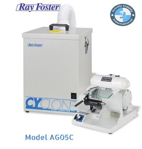 AG05C High Speed Grinder + CDC1 Dust Collector Dental. Made in USA by Ray Foster