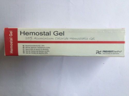 2 X Hemostal Gel, 25% Aluminium chloride hemostatic gel,,,,, free shipping
