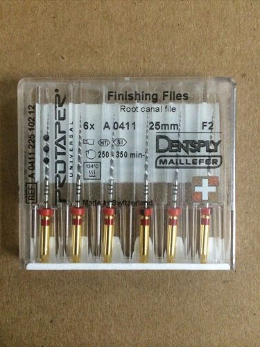 5 x dentsply maillefer protaper universal rotary file f2 25mm for sale