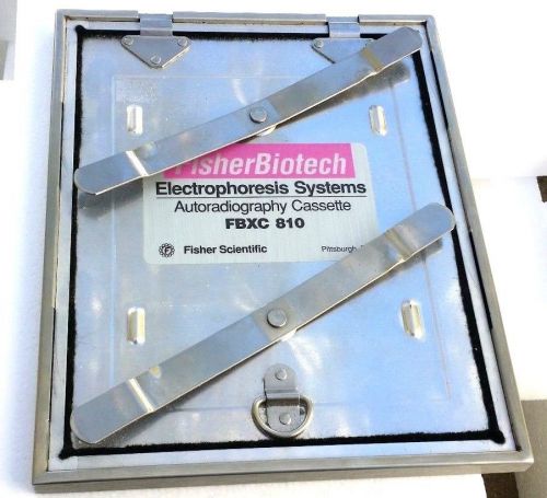 FISHER BIOTECH ELECTROPHORESIS SYSTEMS FBXC 810 AUTORADIOGRAPHY X-RAY CASSETTE