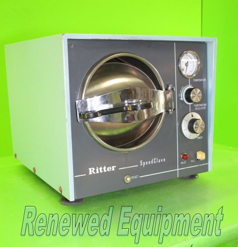 Ritter model 7 speedclave autoclave steam sterilizer for sale
